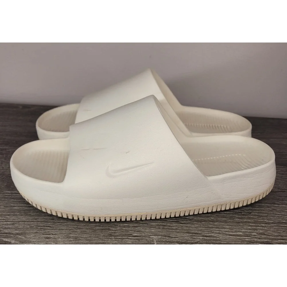 Nike Calm Slide Sail White Men Size 8 Women Size 9 Sandal Mule FD4116-100